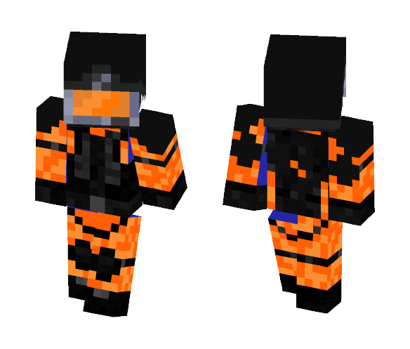 S.C.P. - Nine Tailed Fox - Male Minecraft Skins - image 1