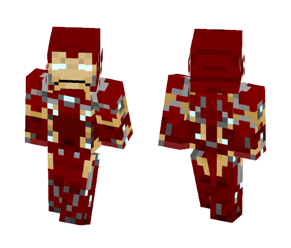 (Civil War) Iron Man Mark 46 - Iron Man Minecraft Skins - image 1