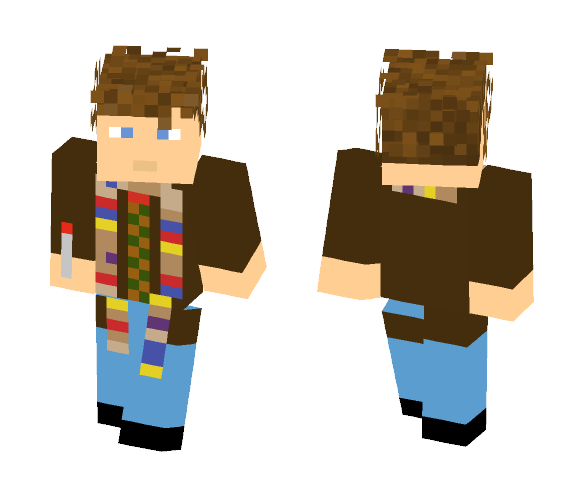 Fourth Doctor (Doctor Who) - Male Minecraft Skins - image 1