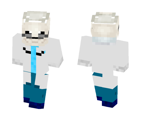 Science!Sans - Male Minecraft Skins - image 1
