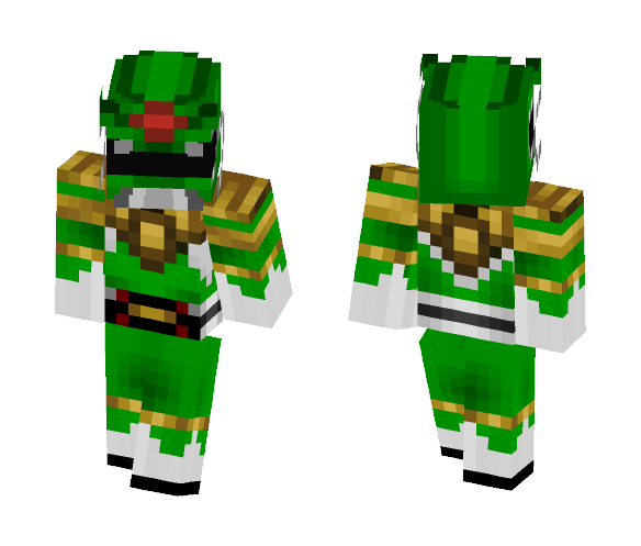 Green Ranger MMPR - Male Minecraft Skins - image 1