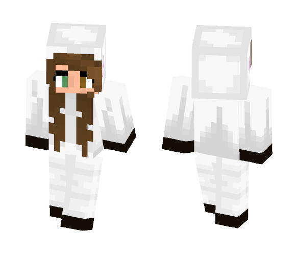 Lamb Onesie - Female Minecraft Skins - image 1