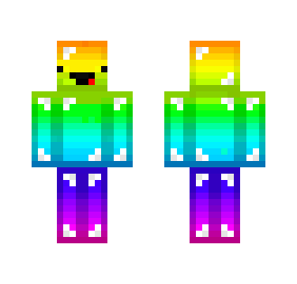 Rainbow skin :D - Male Minecraft Skins - image 2