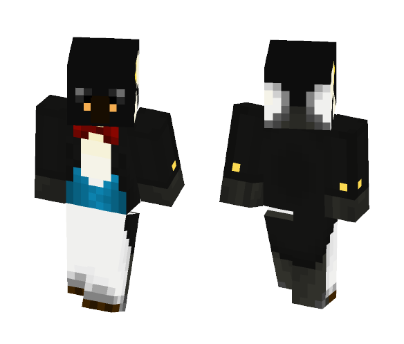 Dapper Penguin - Male Minecraft Skins - image 1