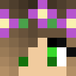 Purple casual girl - Girl Minecraft Skins - image 3