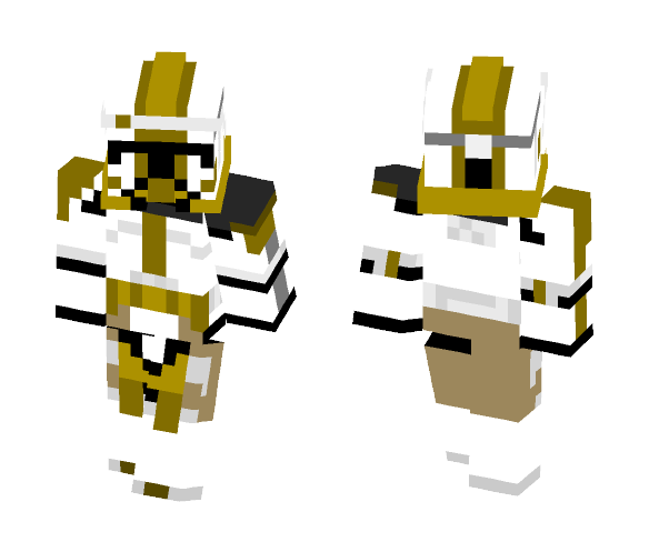 Clone Commander Bly - Male Minecraft Skins - image 1