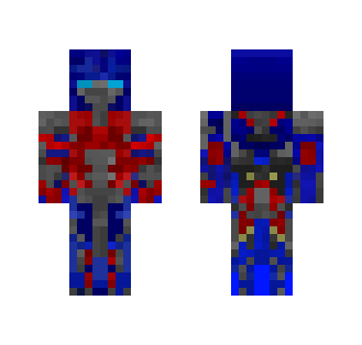 Transformer - Optimus Prime - Male Minecraft Skins - image 2