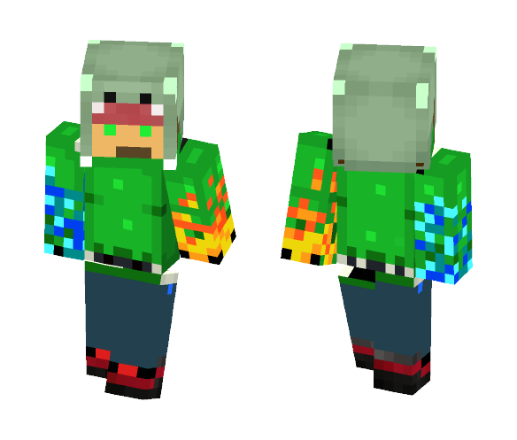 Fire and Ice - Male Minecraft Skins - image 1