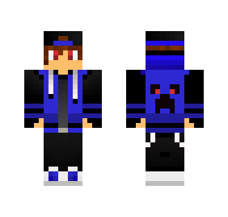 Blue Evil Boy - Boy Minecraft Skins - image 2