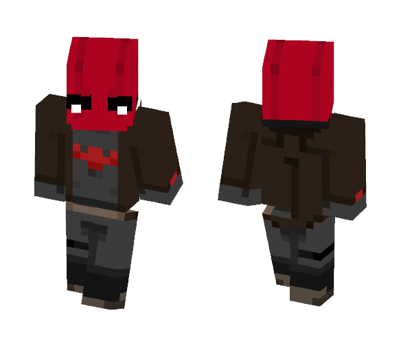 Jason Todd (Red Hood) - Male Minecraft Skins - image 1