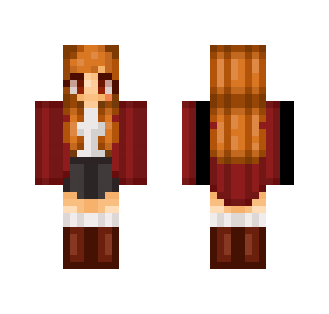 ~~Red Crazy~~ - Female Minecraft Skins - image 2