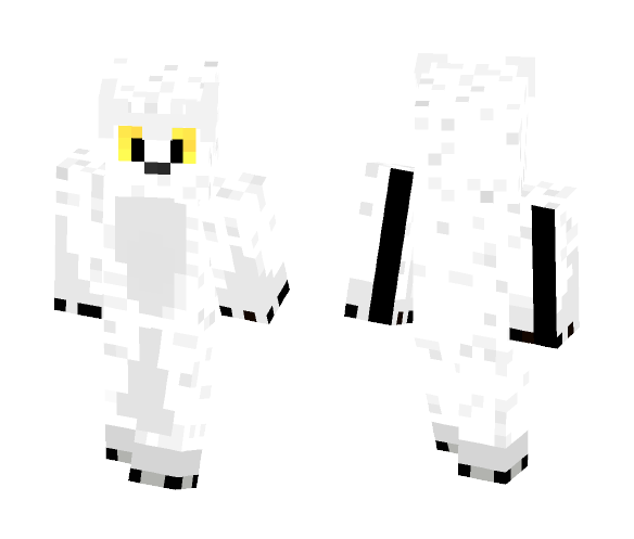 Snowy Owl - Interchangeable Minecraft Skins - image 1