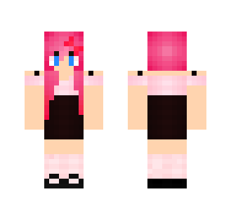 Giggles HTF {Cherry} - Female Minecraft Skins - image 2