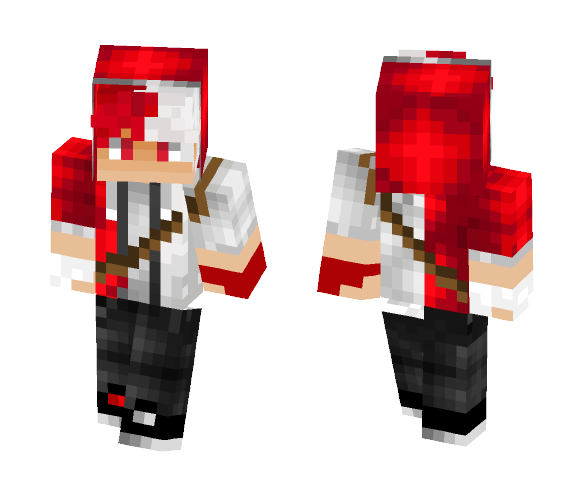 White And Red PvP Skin
