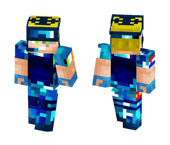 ElectroSeptic -Army Version- - Male Minecraft Skins - image 1