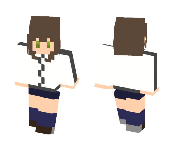 Hayasui | Kantrai Collection - Female Minecraft Skins - image 1