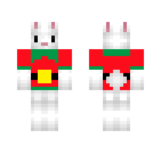 Christmas bunny - Christmas Minecraft Skins - image 2