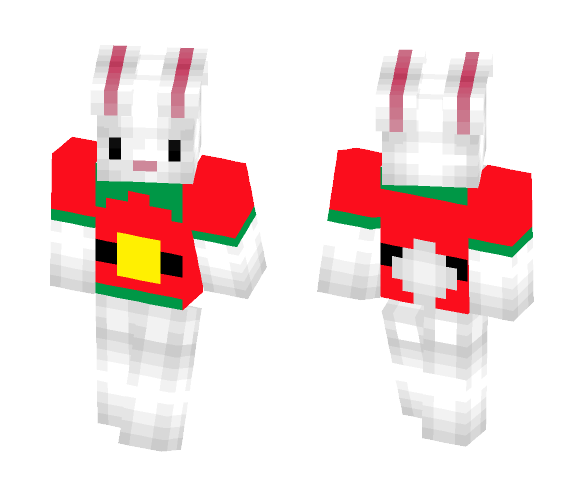 Christmas bunny - Christmas Minecraft Skins - image 1