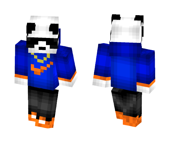 Yo... Yo... Chill Panda! [Updated] - Male Minecraft Skins - image 1