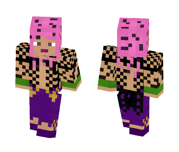 Diavalo - Vento Aureo - Male Minecraft Skins - image 1