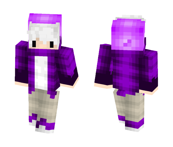 Purple PvP - Male Minecraft Skins - image 1