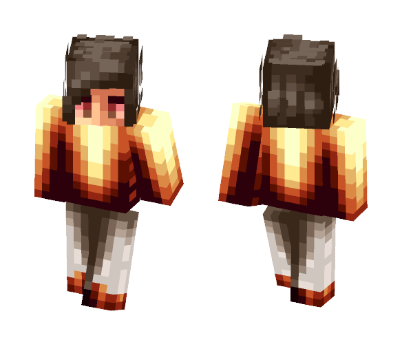This sweater is on fire - Male Minecraft Skins - image 1