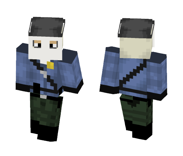 T (most know in Inferno) - Male Minecraft Skins - image 1