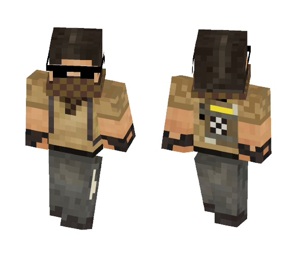 T /w C4 Bomb - Male Minecraft Skins - image 1