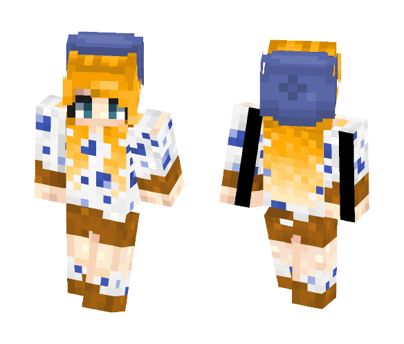Blueberry Cake - Female Minecraft Skins - image 1