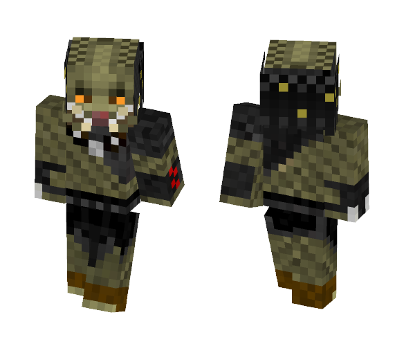 Maskless Predator - Male Minecraft Skins - image 1