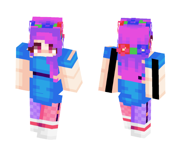 done with the lies || oc - Female Minecraft Skins - image 1