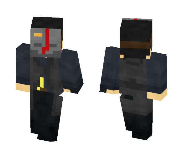 (DISHONORED 2) Corvo - Male Minecraft Skins - image 1
