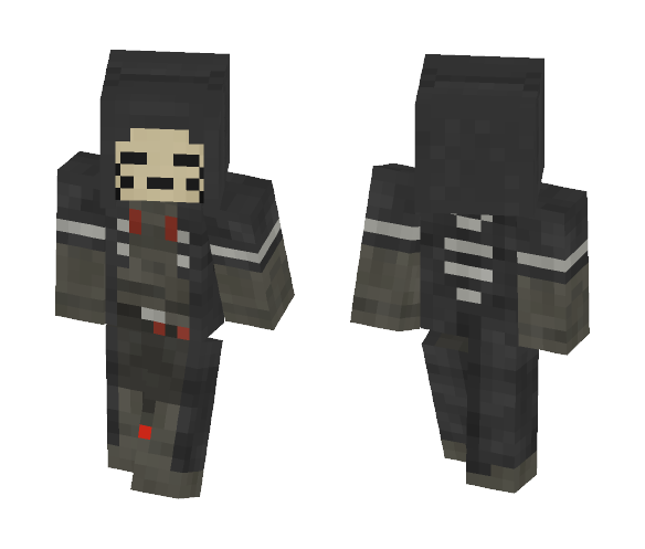 (OVERWATCH) Reaper - Male Minecraft Skins - image 1