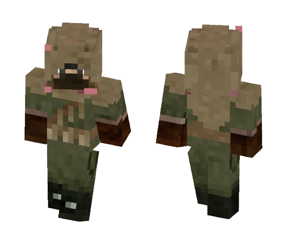 Battlefield 1 Woodland Tank Hunter - Male Minecraft Skins - image 1