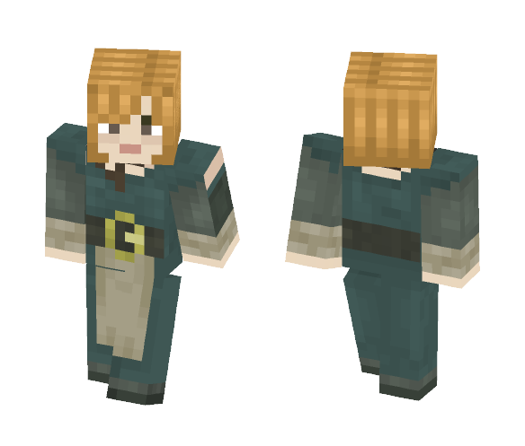 Medieval Female Red haired - Female Minecraft Skins - image 1