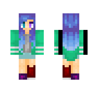 Varsity Jacket ⭐️ - Female Minecraft Skins - image 2
