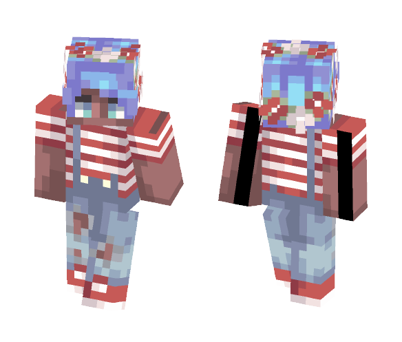 Floral Guy (sort of)~Clia ♡ - Male Minecraft Skins - image 1