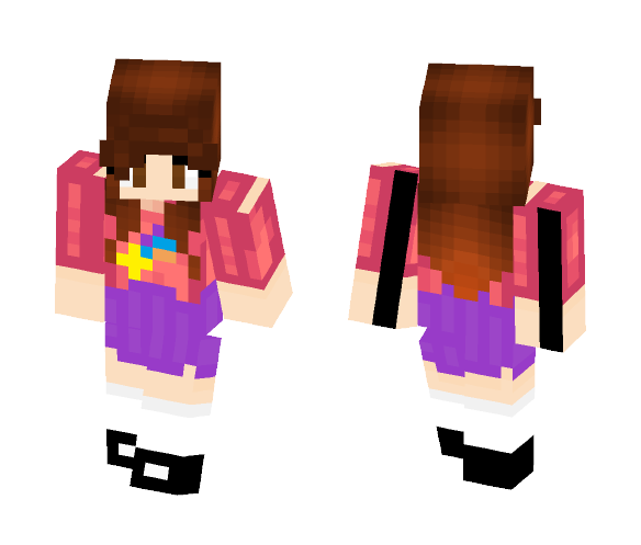 Mabel from Gravity Falls - Female Minecraft Skins - image 1