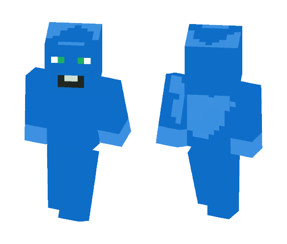 Stitch (my lil bro did this) - Male Minecraft Skins - image 1