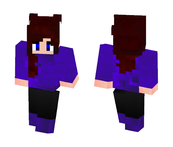 Purple Palina - Lapria - Female Minecraft Skins - image 1