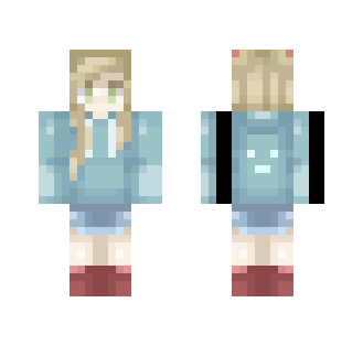 the derp face ._. - Female Minecraft Skins - image 2