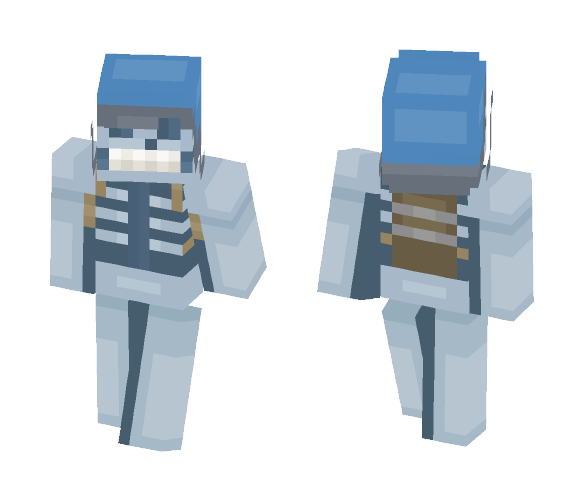 GIANT SKELETON and…… a bomb. - Male Minecraft Skins - image 1