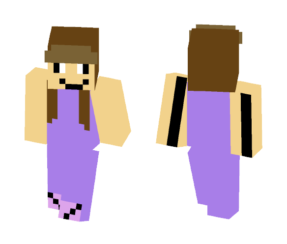 noob girl - Girl Minecraft Skins - image 1