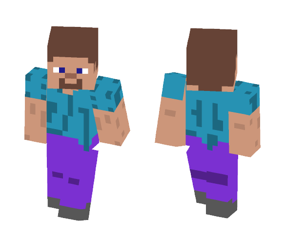 plastic toy steve - Male Minecraft Skins - image 1