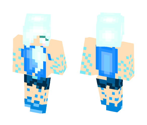 -=Ice Girl =- || _FlyingKitty_ - Girl Minecraft Skins - image 1