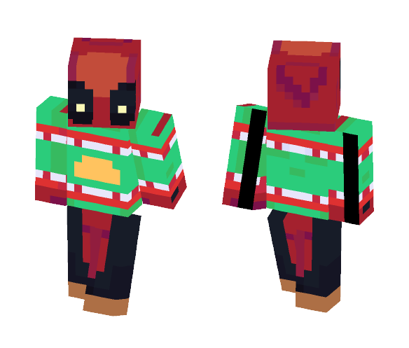 Happy Holidays, from Deadpool! - Comics Minecraft Skins - image 1