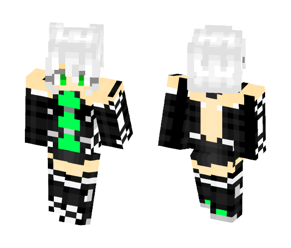 Marie (splatoon set) - Female Minecraft Skins - image 1