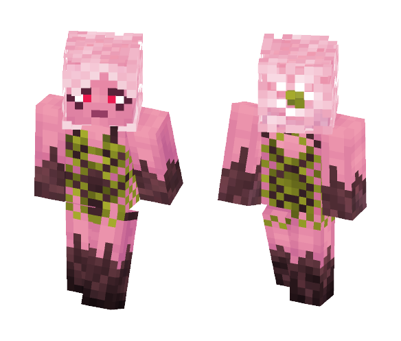 Pink Plant Fae #2 - Interchangeable Minecraft Skins - image 1