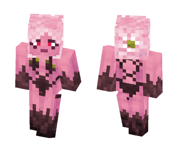 Pink Plant Fae #1 - Interchangeable Minecraft Skins - image 1