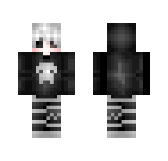 Skelton Kaneki (Reshade) - Male Minecraft Skins - image 2